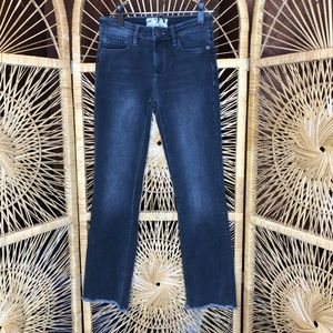 FREE PEOPLE Great Heights Jeans Kick Flare Crop Gray Womens Size 24